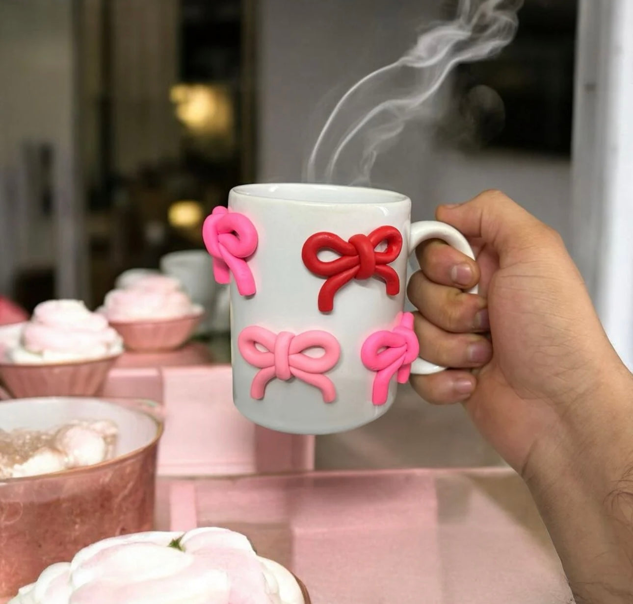 Quirky Mini Bows Mug