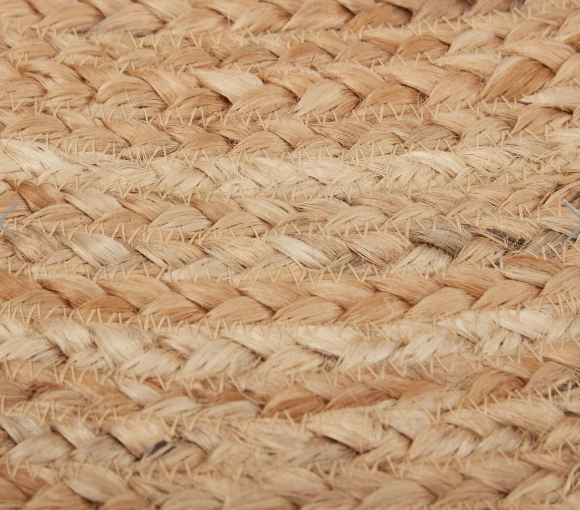 Half Circle Natural Jute Doormat
