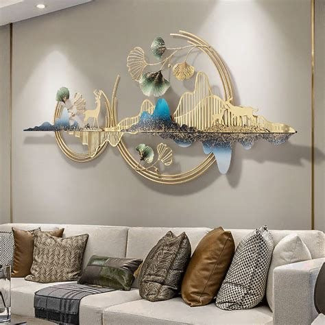 Decorative 3D Metal Wall Art Mural