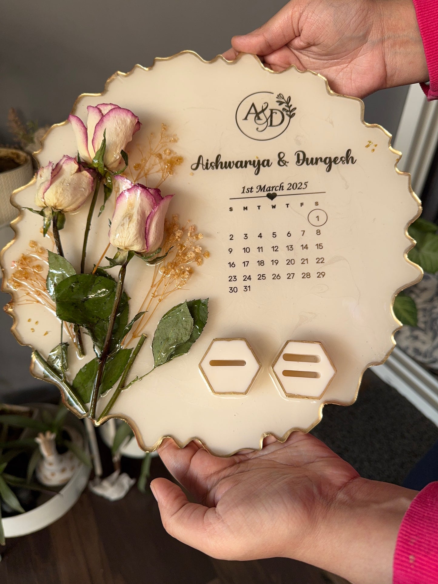Customised Engagement Ring Tray/Platter