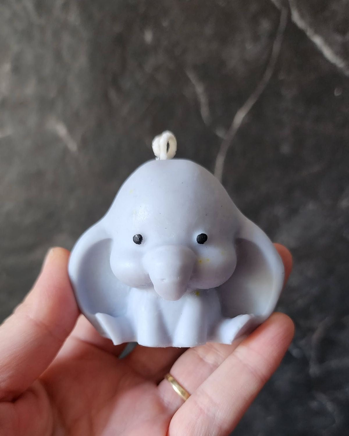 Cute Baby Elephant Candle