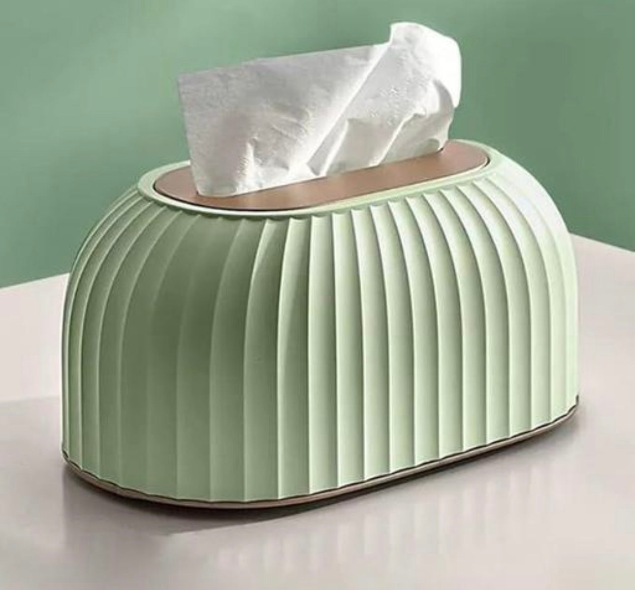 Luxury Striped Tissue Holder