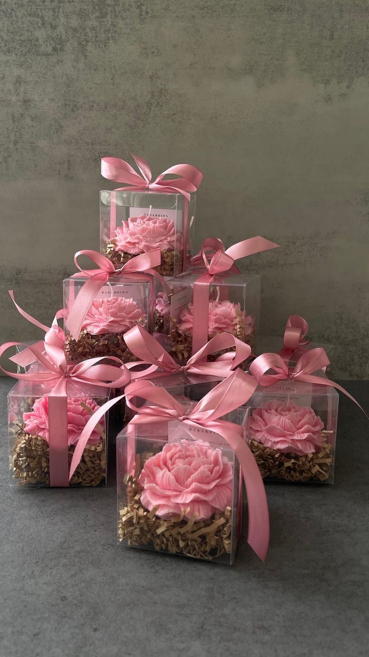 Rose Peony Candles