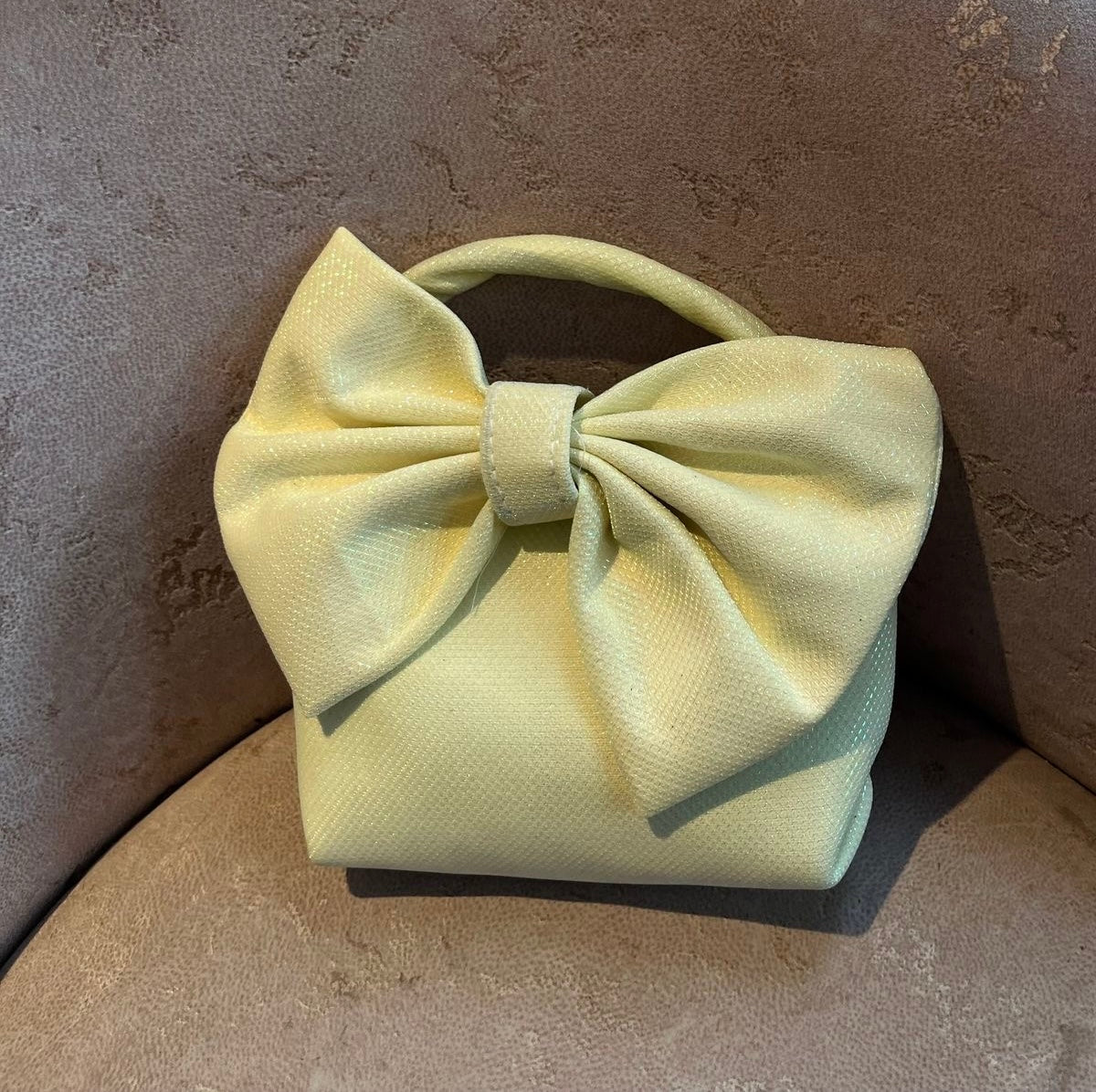 Aesthetic Shiny Bow Bag