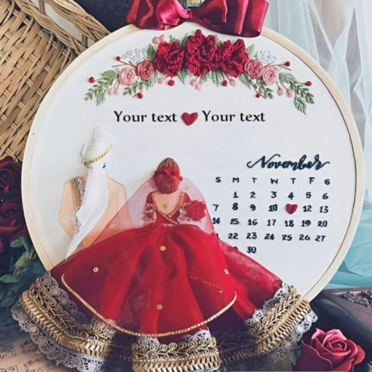 Customised Wedding Hoops