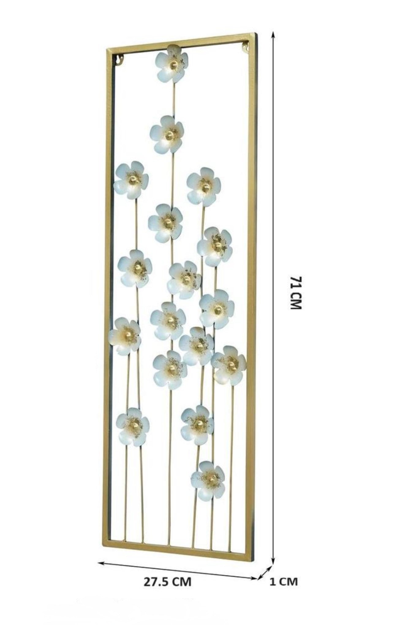 Abstract Flowers Wall Art