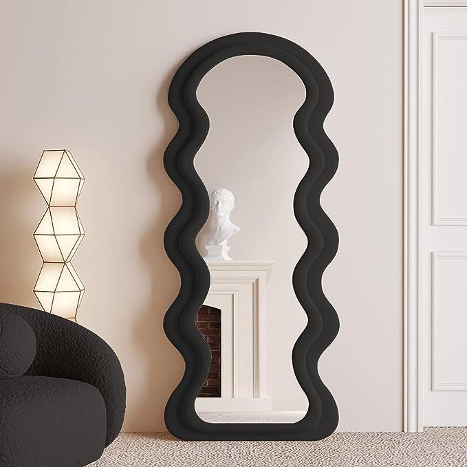 Pinterest Aesthetic Wavy Wall Mirror (Double-framed)