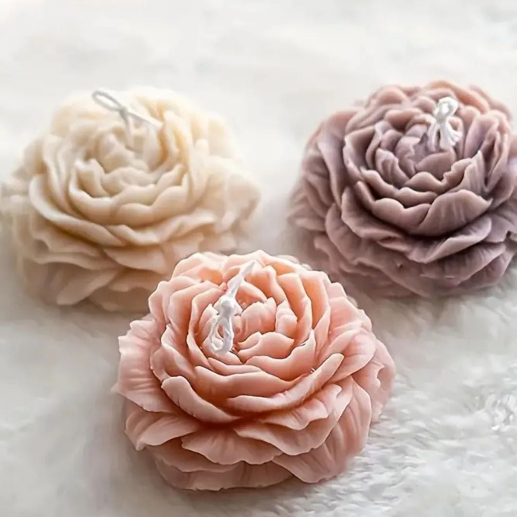 Rose Peony Candles