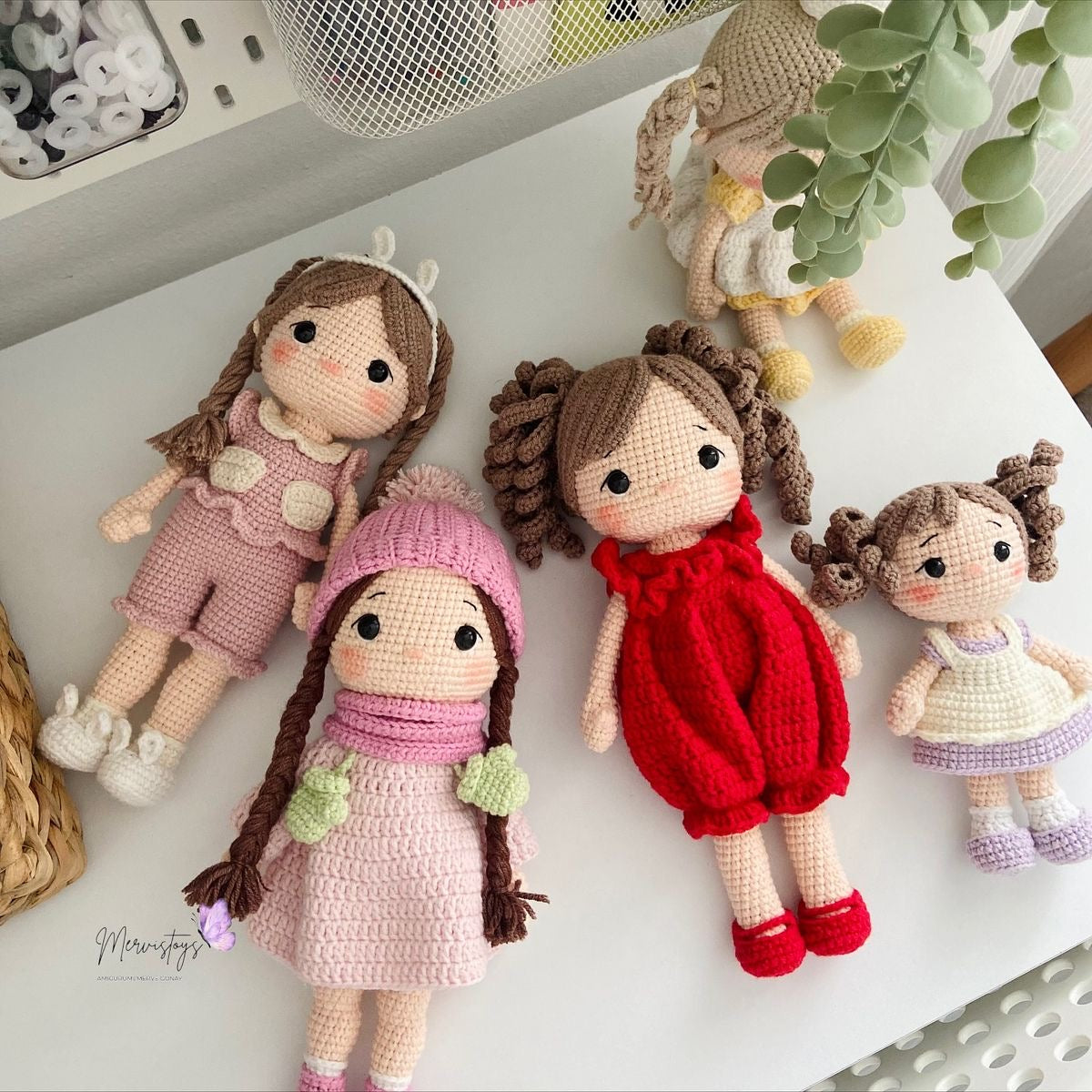 Cute Handmade Crochet Doll