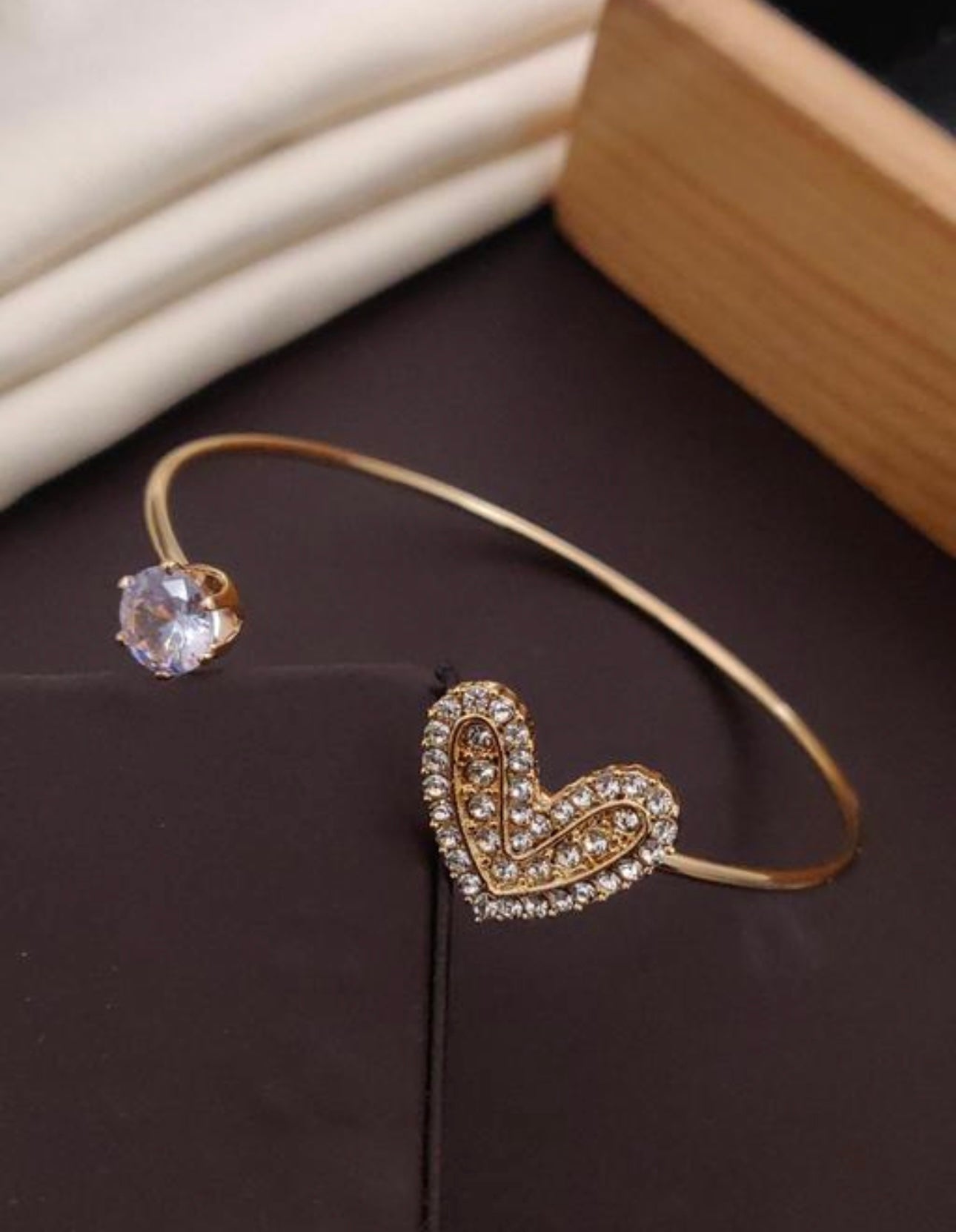 Gold Plated Petite Adjustable Bracelet