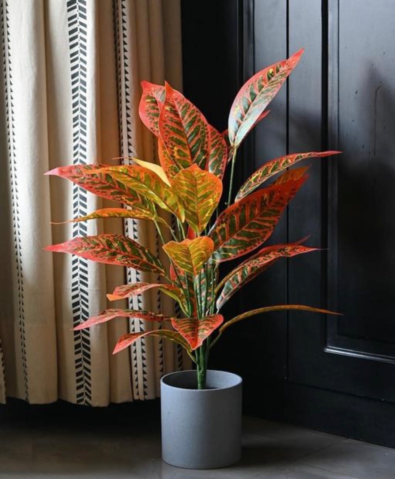 Exclusive Real Looking Croton Plant Sticks