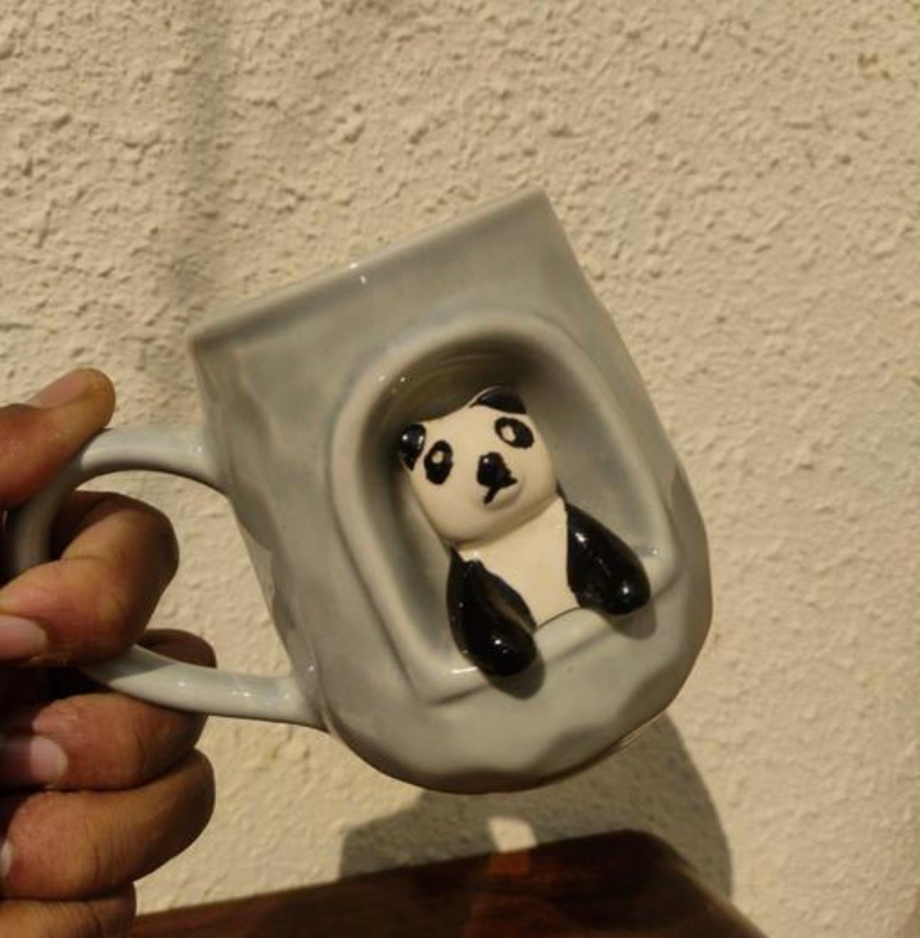 Pinteresty 3D Panda Inside Mug