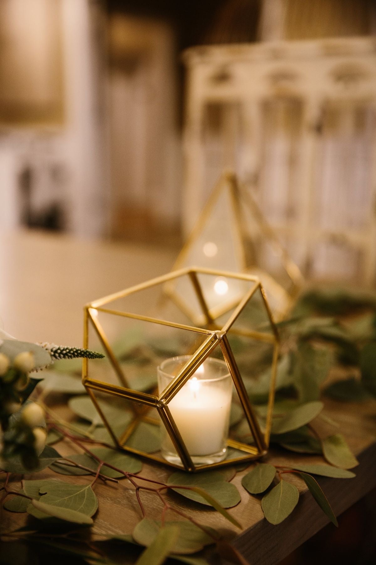 Elegant Mini Gold Terrarium