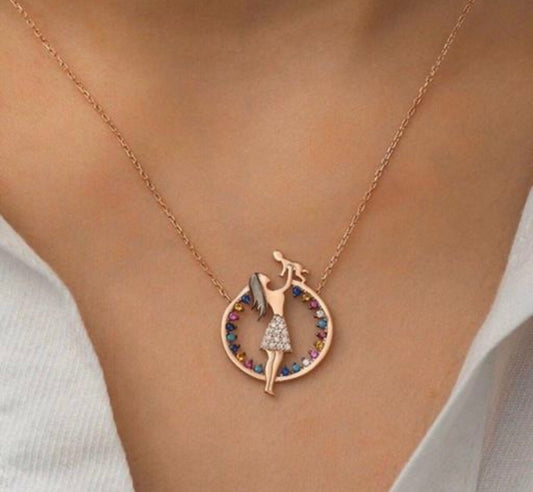 Minimalist Mother’s Day Pendant for Mothers