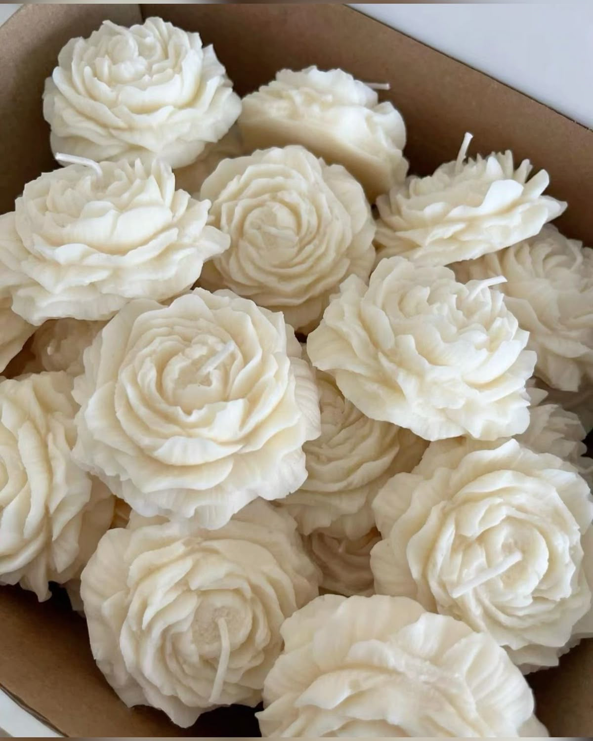 Rose Peony Candles