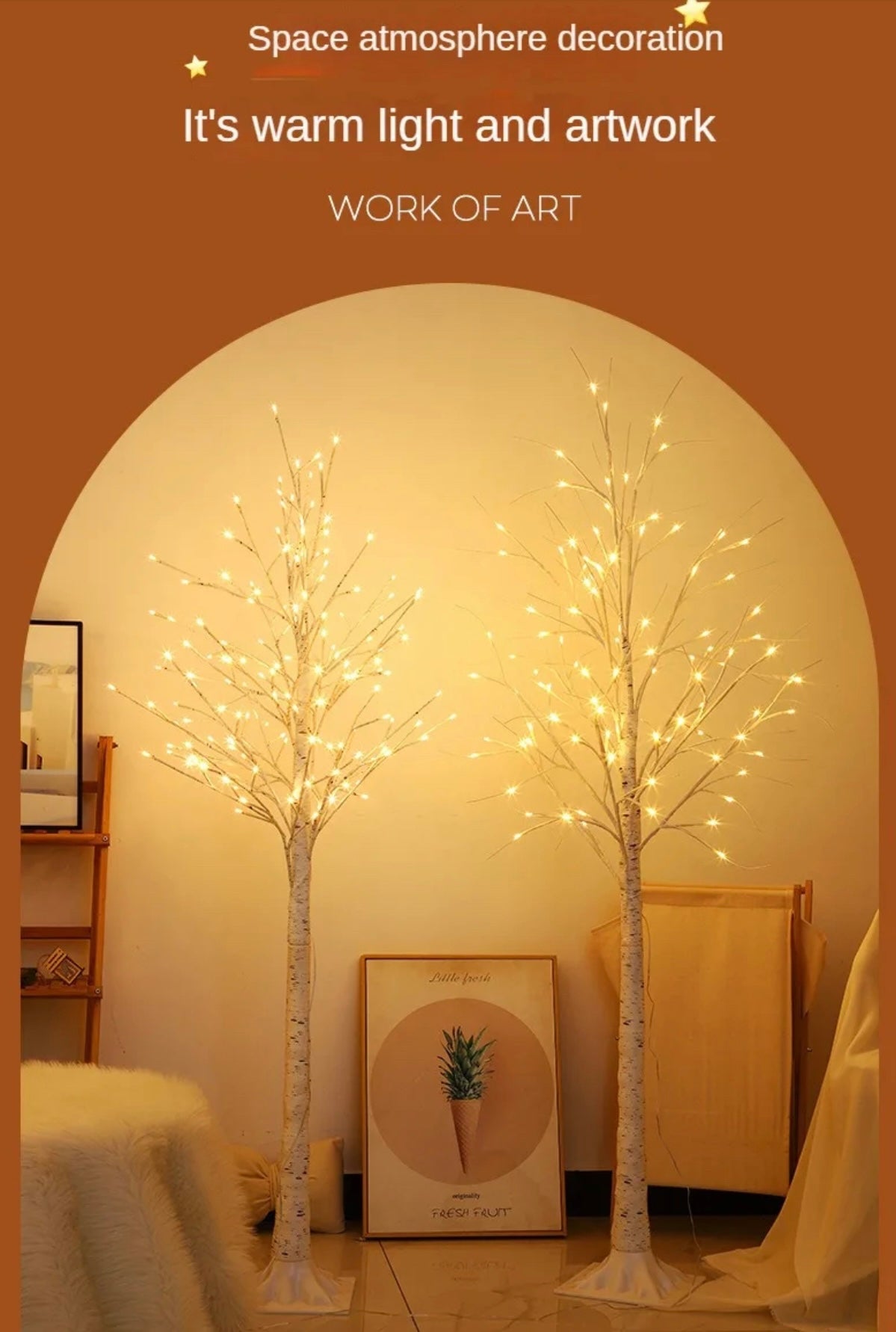 Decorative Tree Shape LED Floor Light