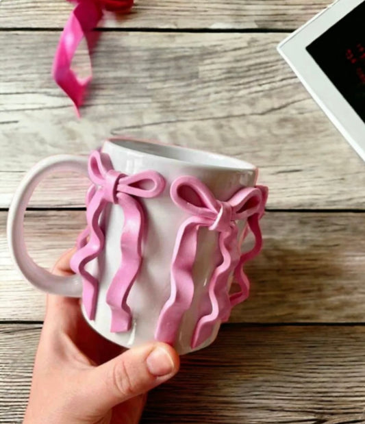 Confetti Quirky Bow Mug
