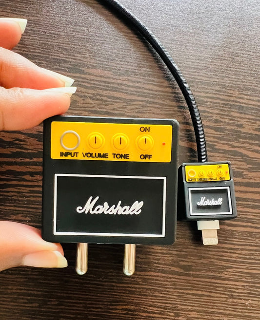 Cute Marshall Design Charger Cover for iPhones (18W-20W Charger)