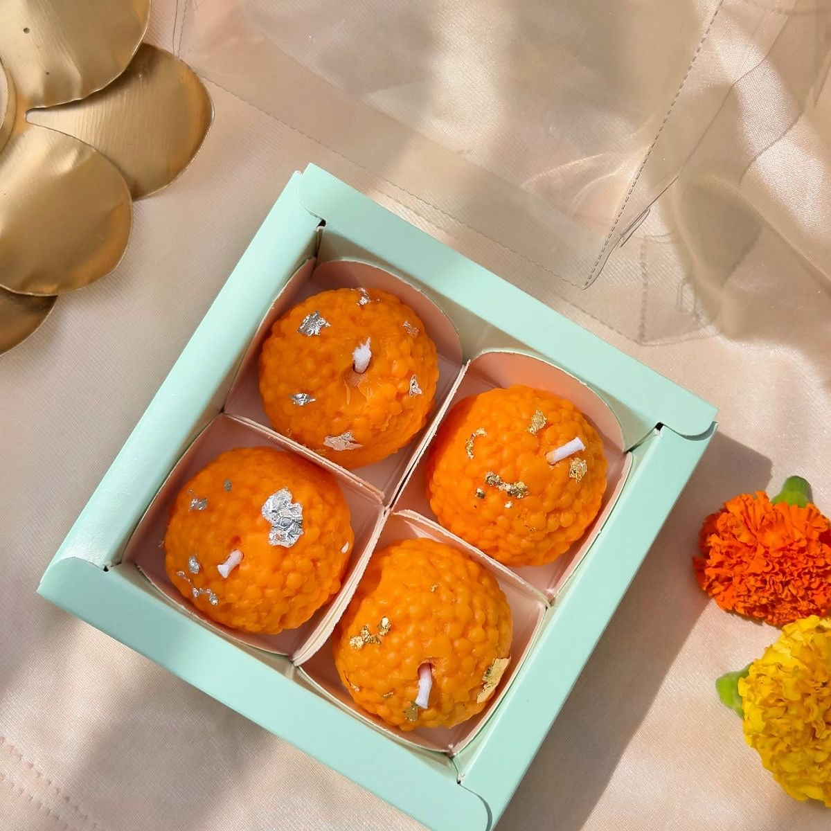 Motichoor Laddoo Candles