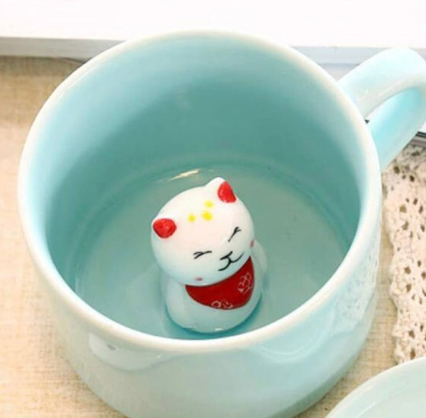 Pinterest Inspired Kitten Inside Mug