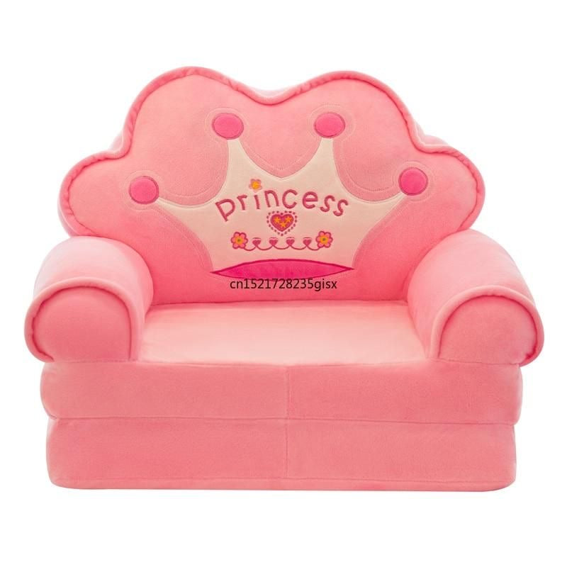 Cute Plush Cartoon Folding Sofa Cum Bed / Baby Seater Sofa / Chair