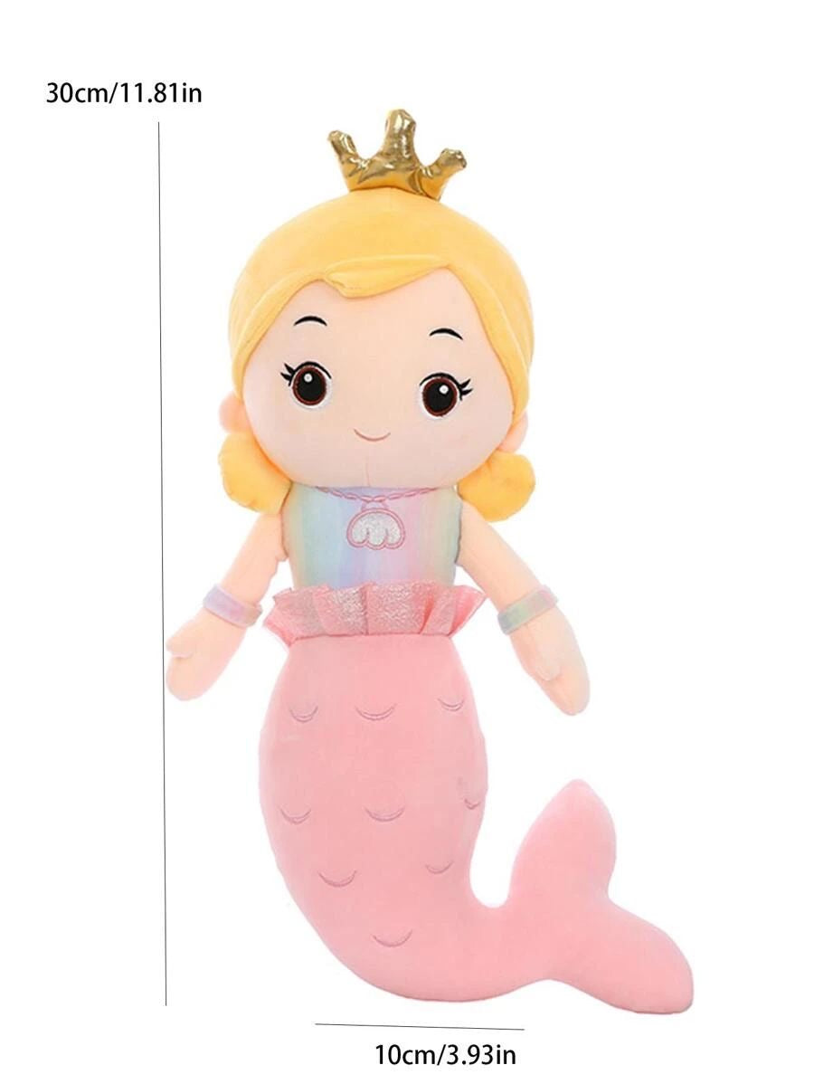 Adorable Plush Mermaid Stuffed Soft Toy