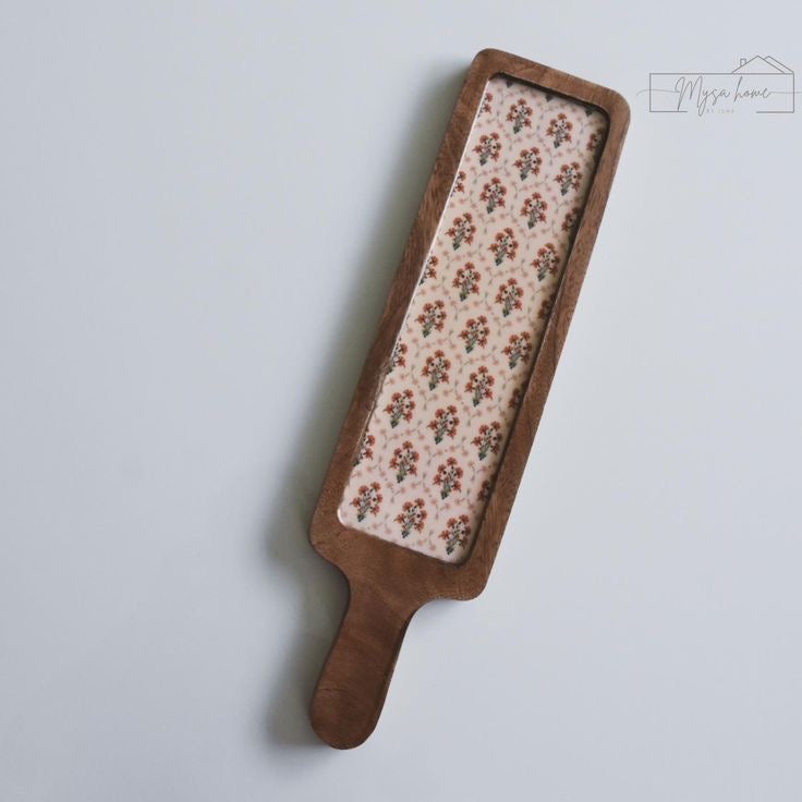 Exclusive Handmade Wooden Platters Gift Set of 4