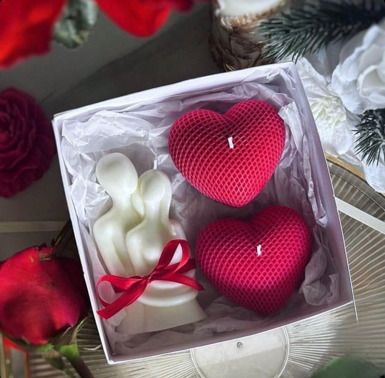 Valentine’s Day Special Candles Gift Box