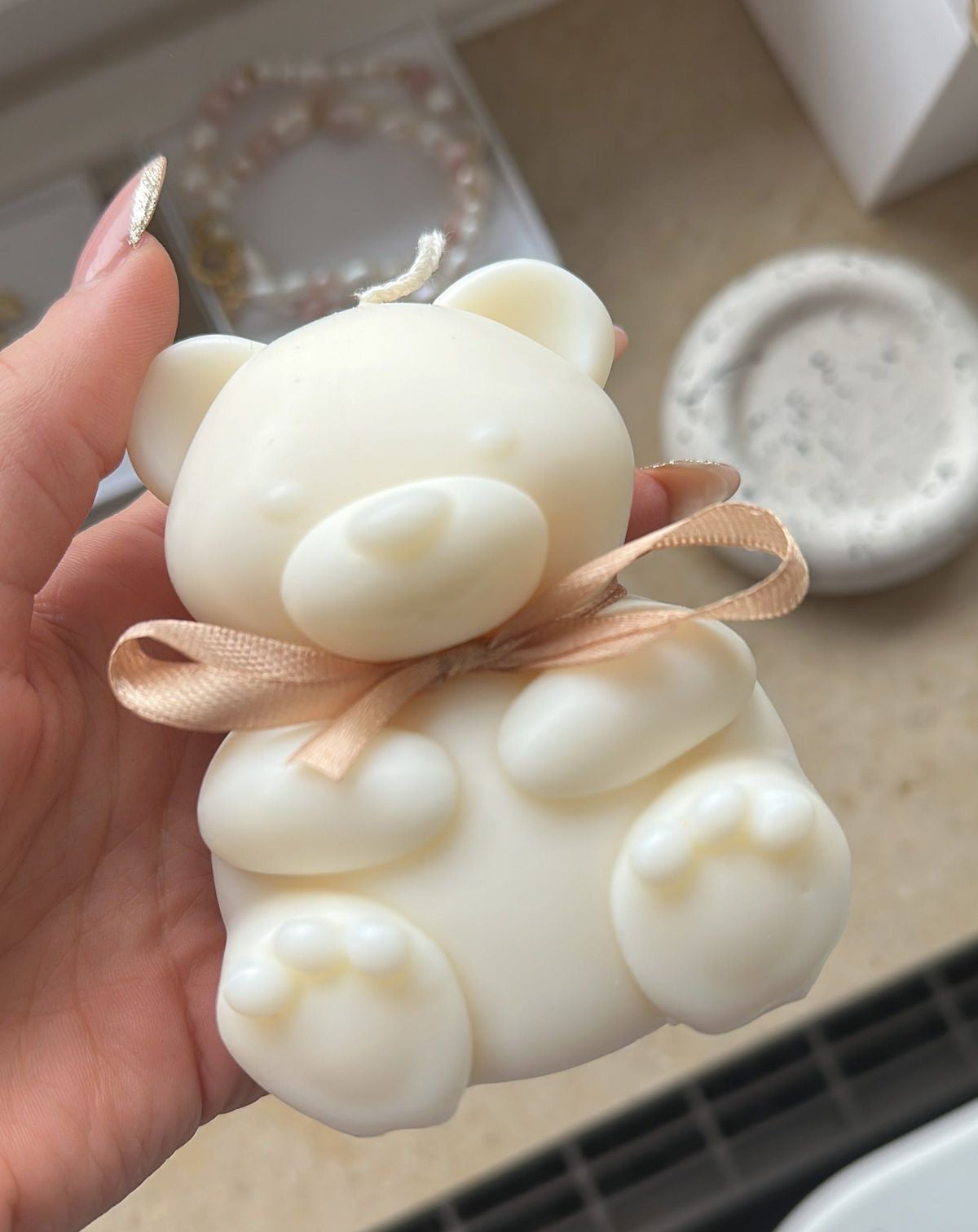 Cutest Large Teddy Candles