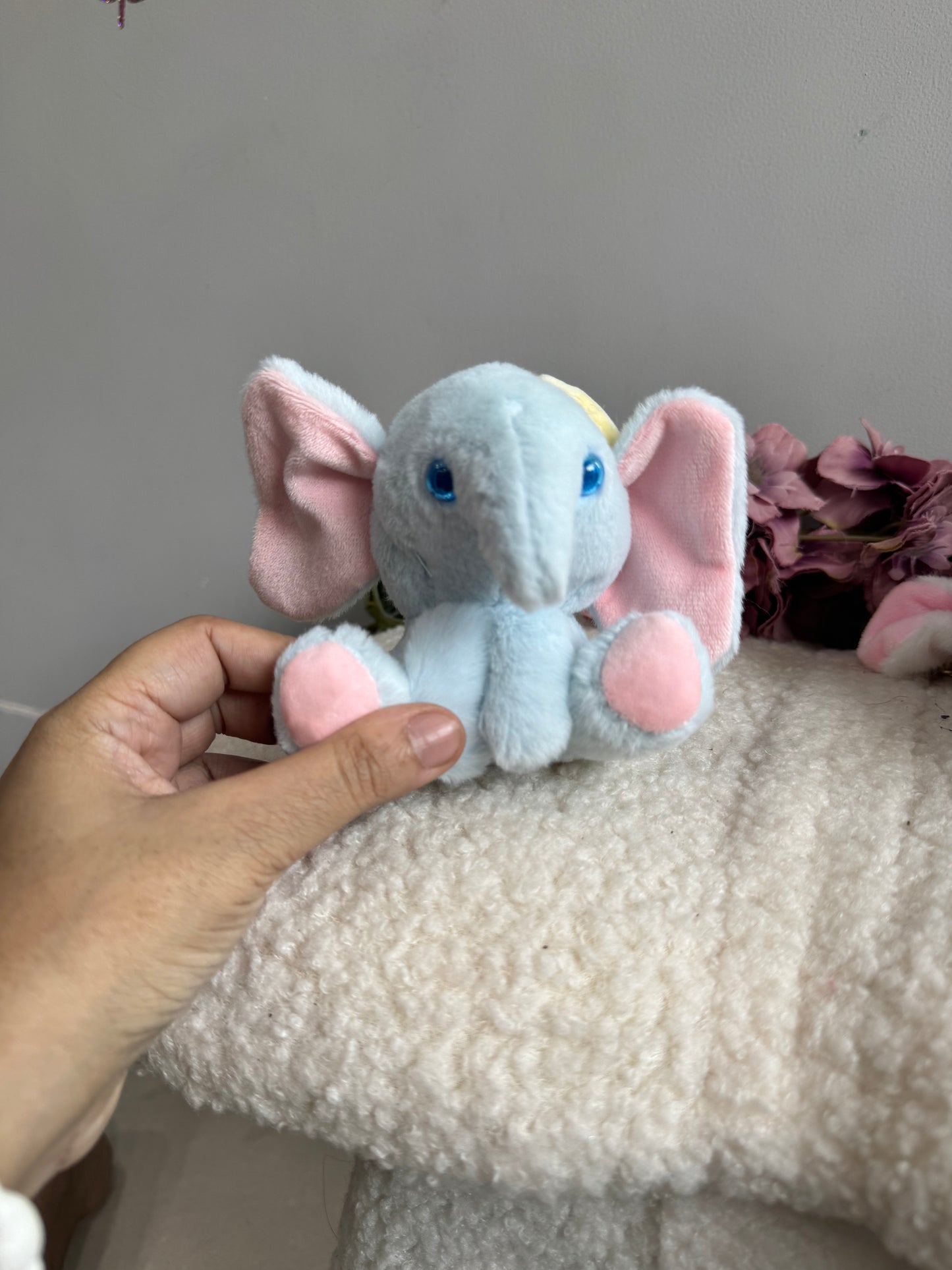Adorable Baby Elephant Plushy Keychain/Bag Charm