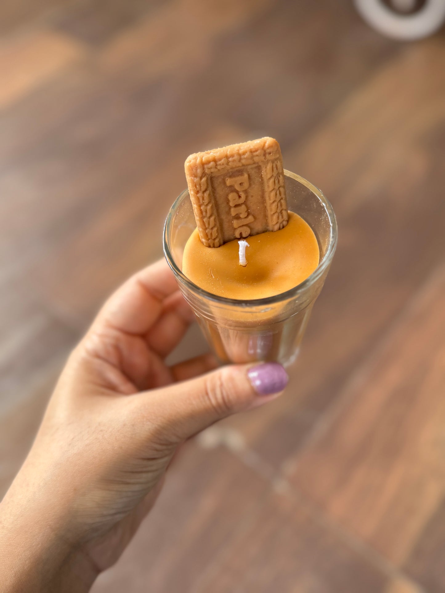 Chai & Parle-G Biscuit Candle