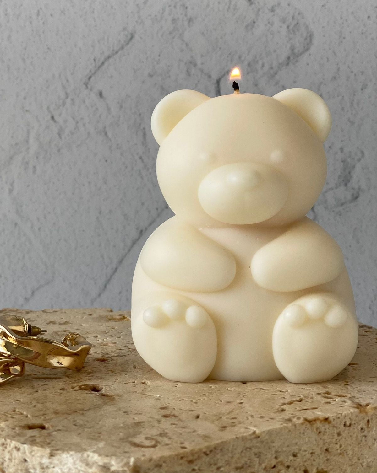 Cutest Large Teddy Candles