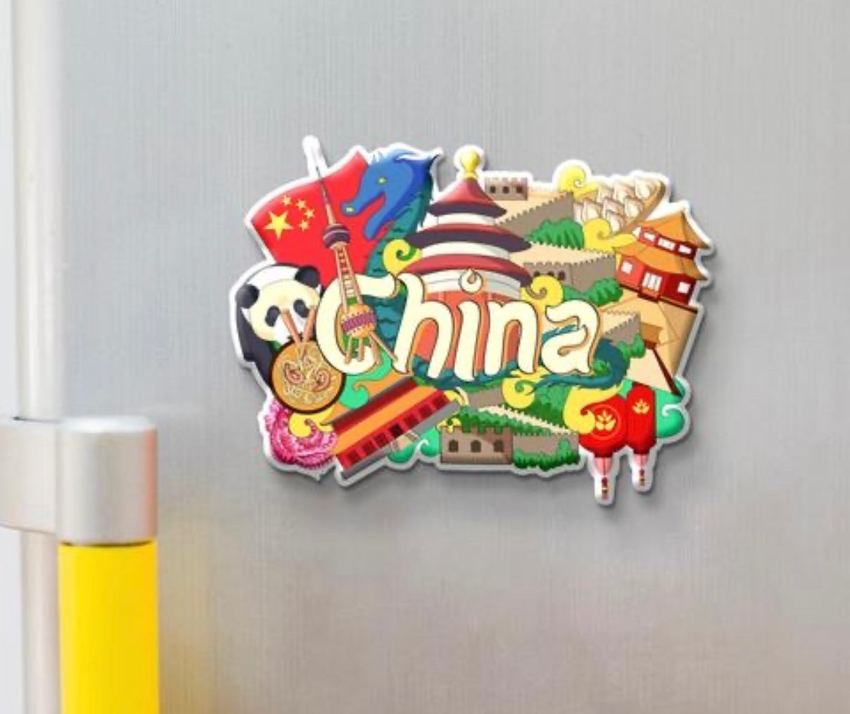 International Travel Countries Fridge Magnet