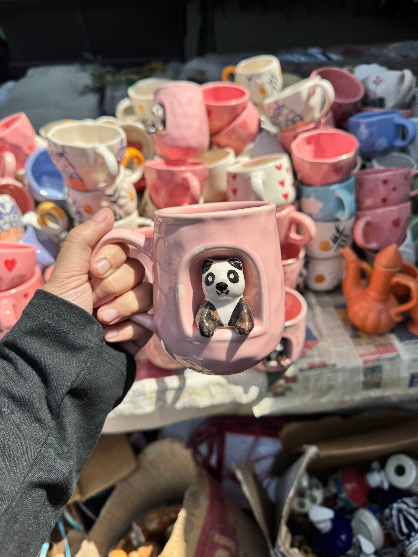 Pinteresty 3D Panda Inside Mug