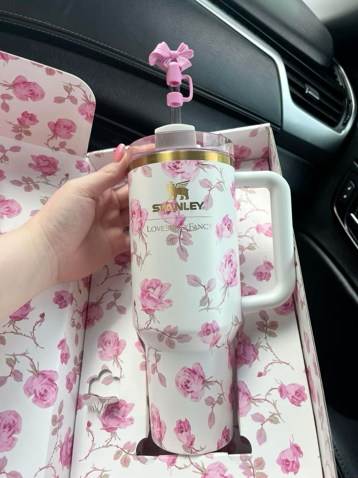 Stainless Steel Floral Tumbler Quencher Gift Box Dainty Little Shop Stainless Steel Floral Tumbler Quencher Gift Box Dainty Little Shop