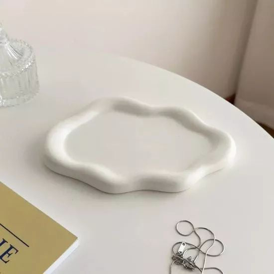 Decorative Multipurpose Irregular Cloud Trinket/Jewelry Tray