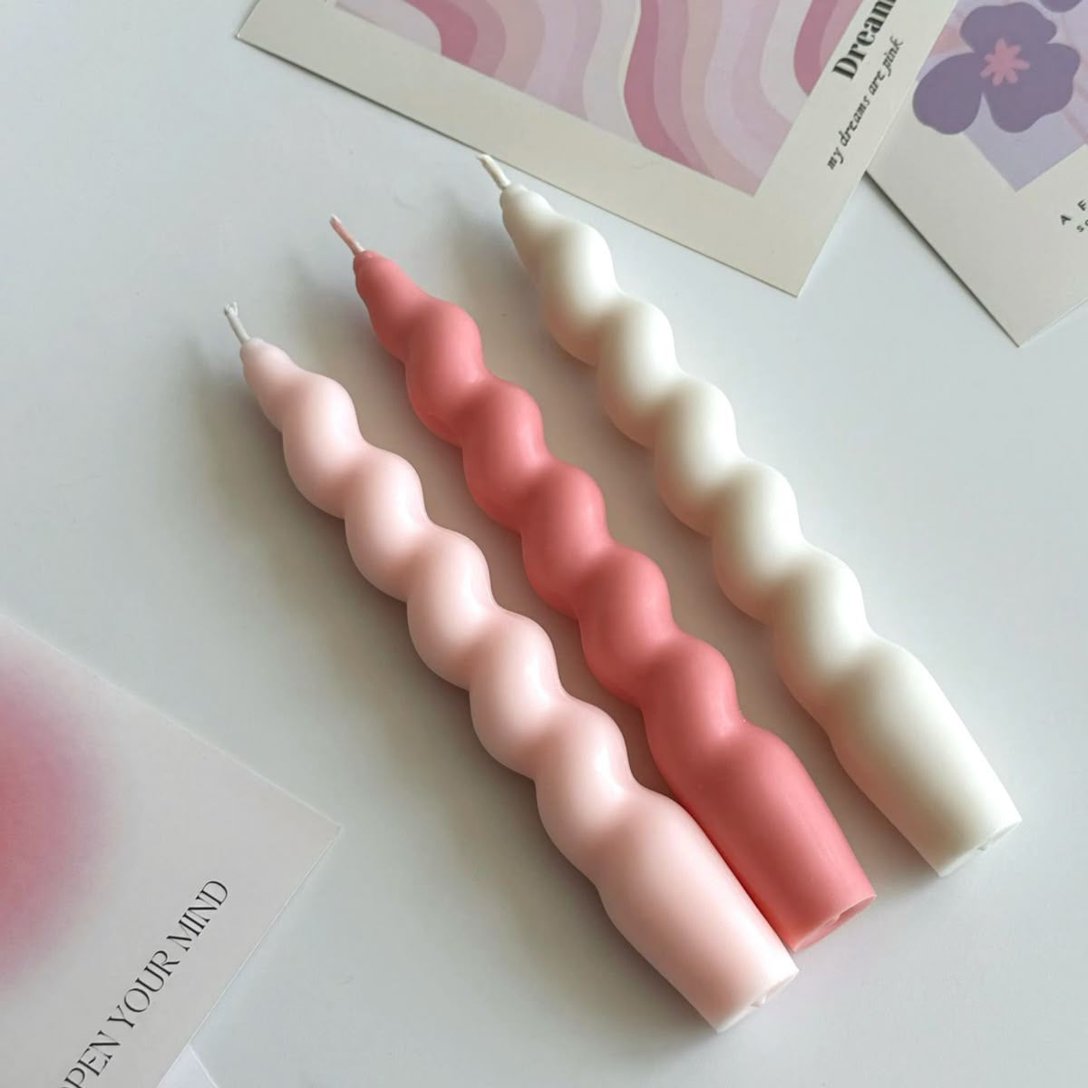 Premium Swirl Candles