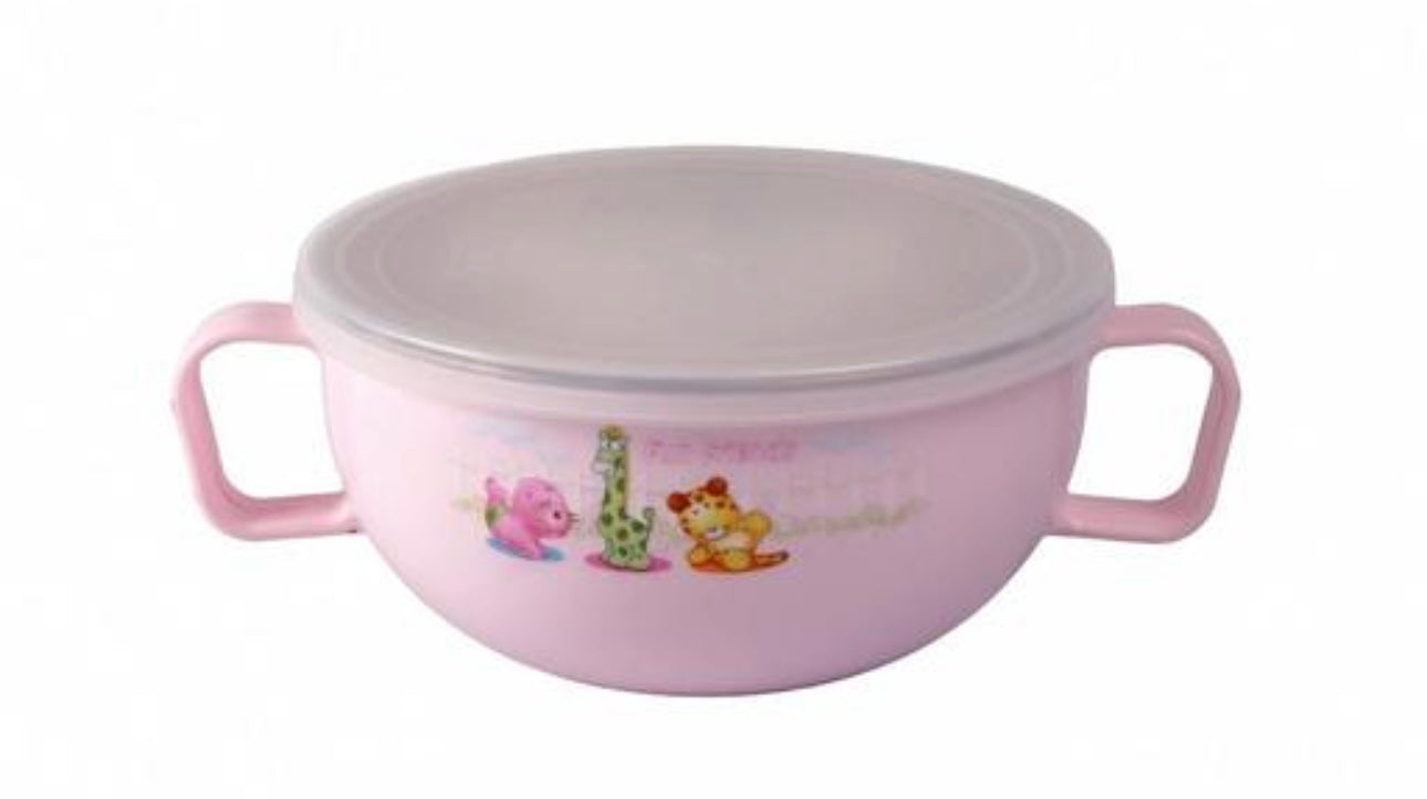 Leakproof & Airtight Baby Food Bowl with Lid (500 ML)