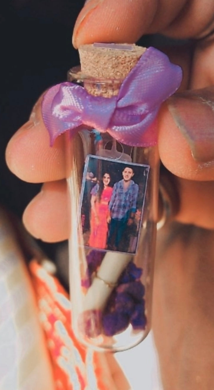 Personalised Mini Bottles with Photo & Message