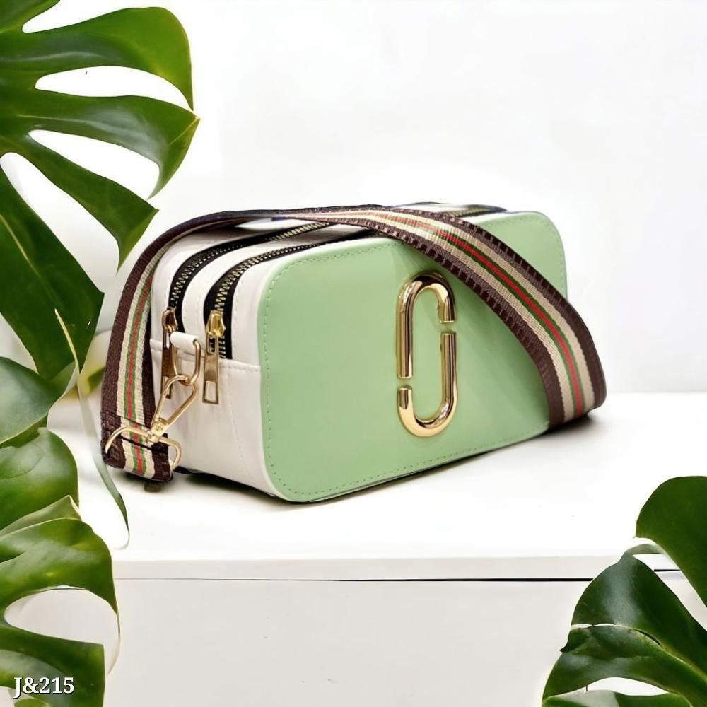 Marc Jacobs Leather Crossbody Snapshot Imitation Bag