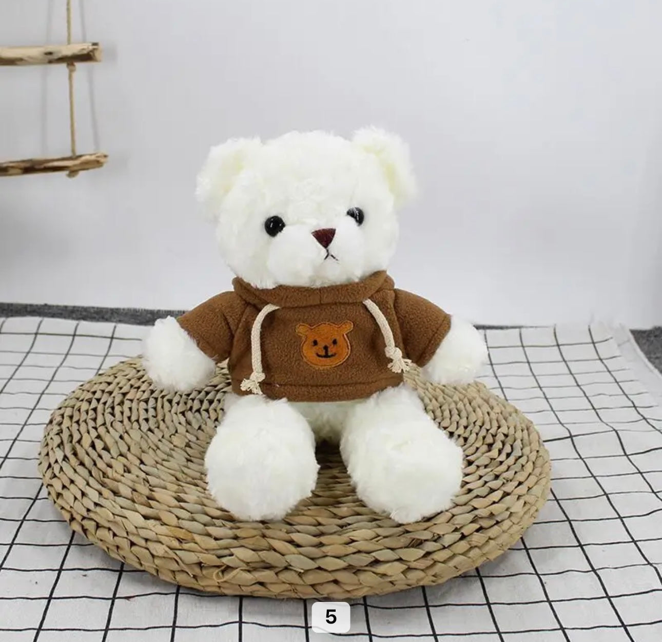Premium Cute Huggable Plush Teddy With Hoodie