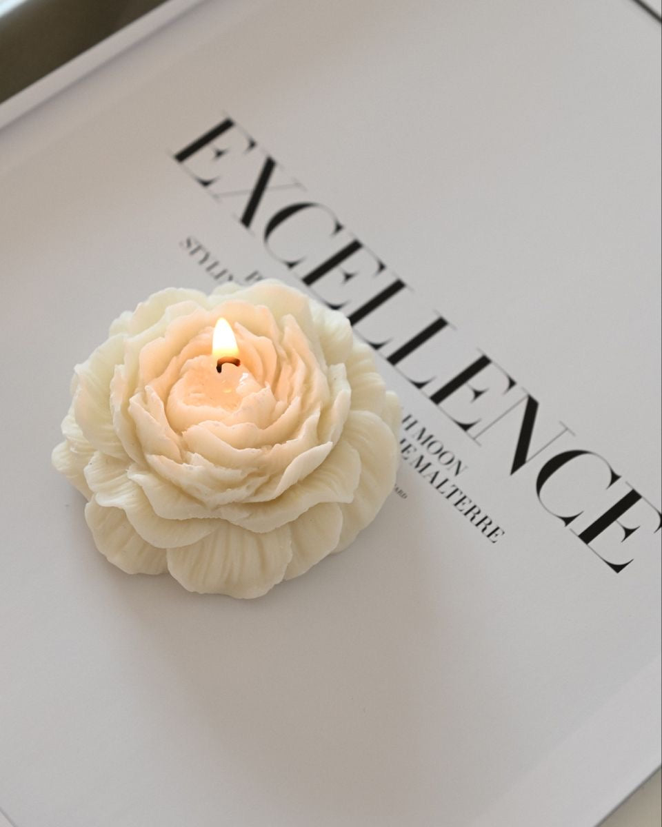 Rose Peony Candles