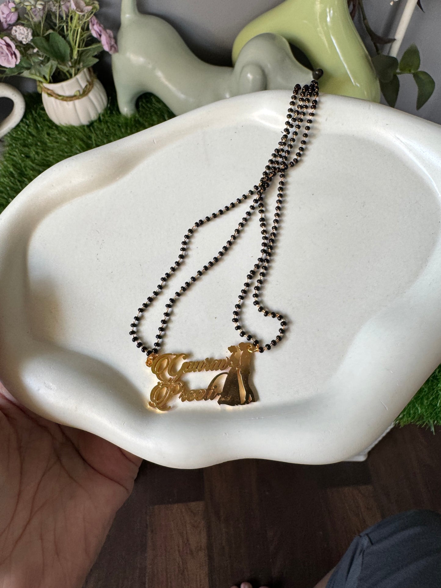 Exclusive Couple Name / Double Name Personalised Mangalsutra