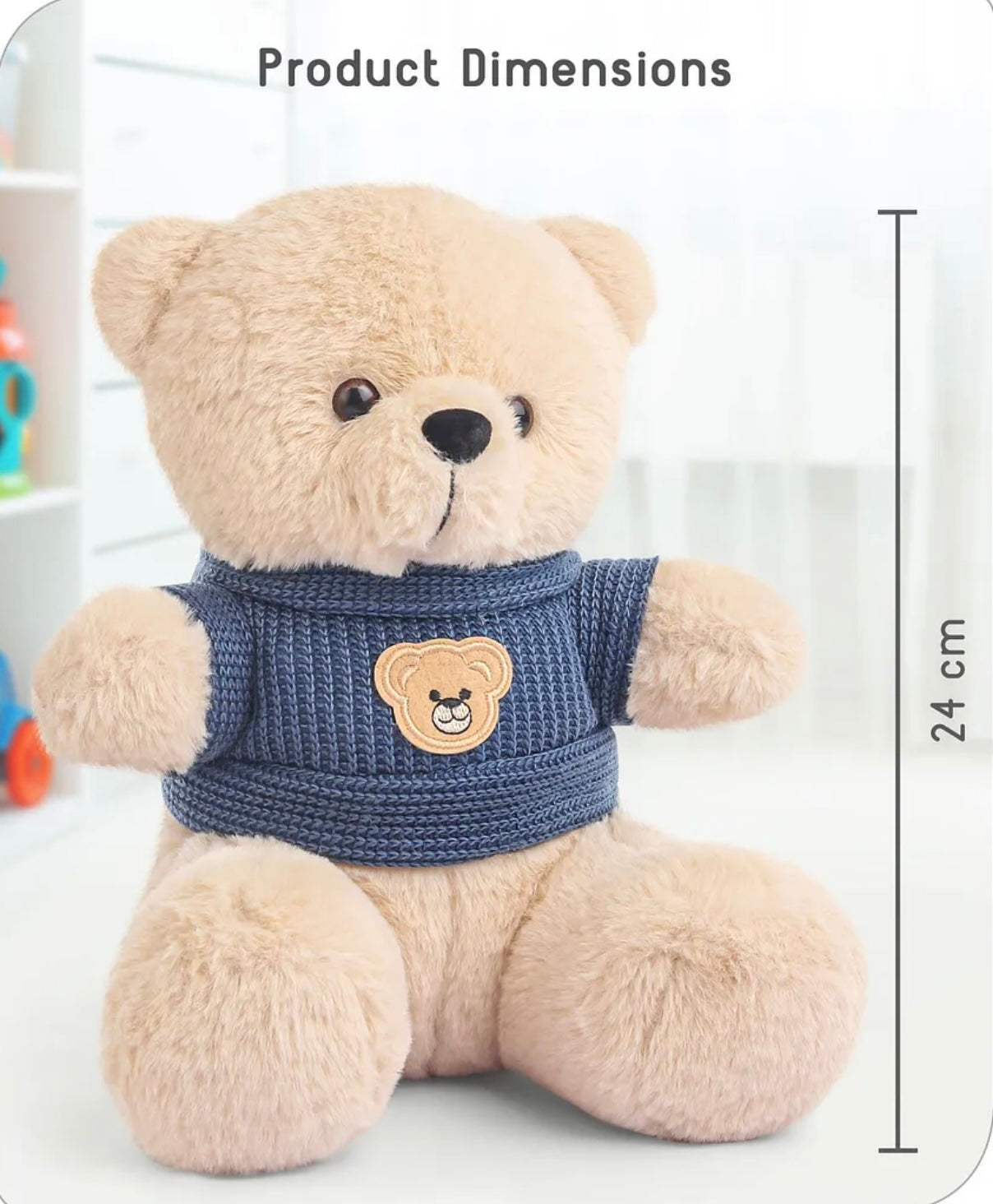 Soft Plush Teddy Bear With Sweater