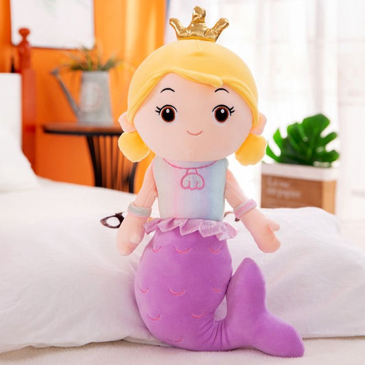 Adorable Plush Mermaid Stuffed Soft Toy