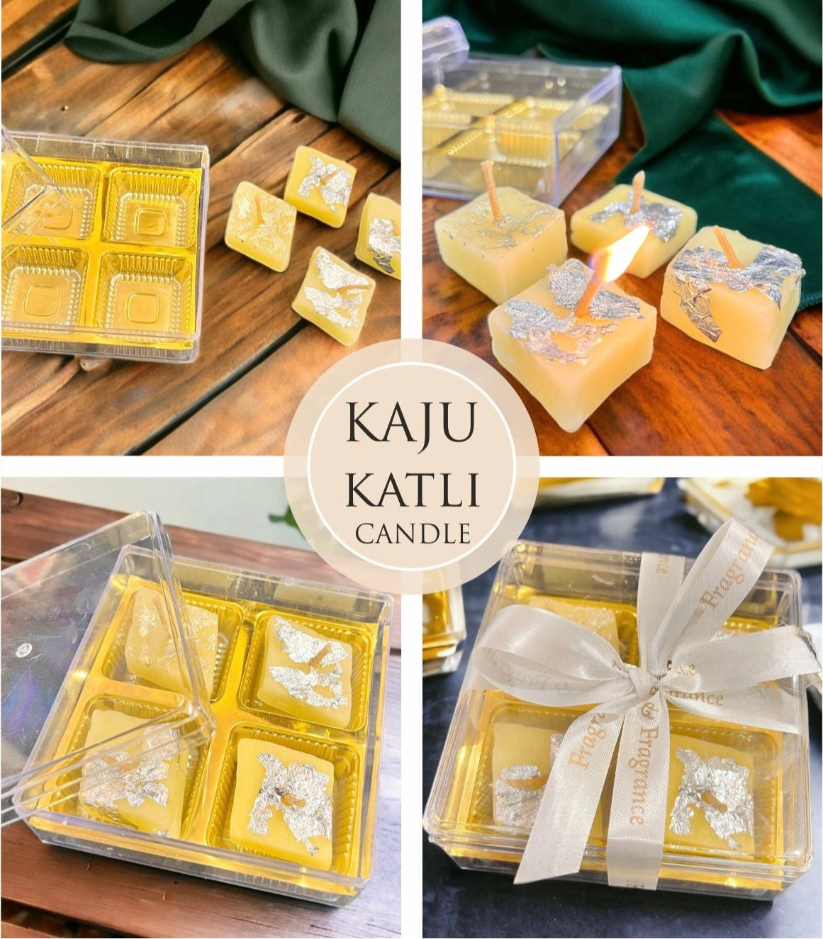 Kaju Katli Candles