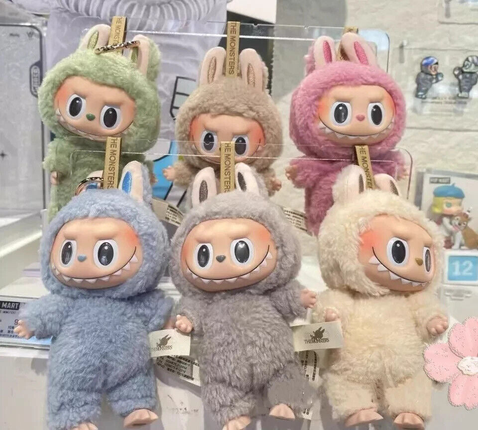Cute Trending Pop Mart Plush Labubu Dolls Combo