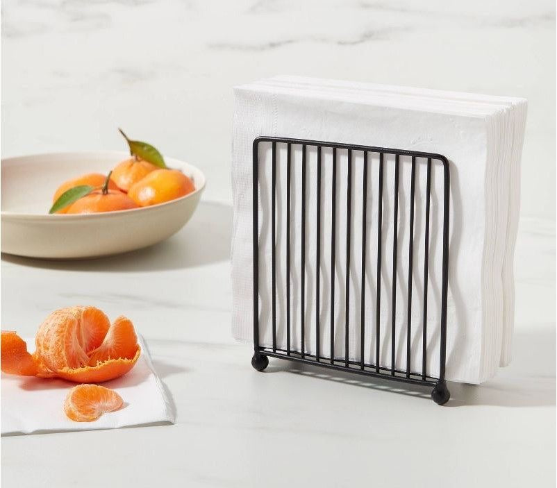 Nordic Iron Wire Black Tissue/Napkin Holder