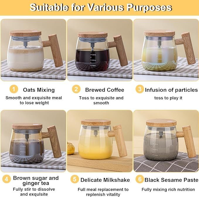 Self Stirring Electric Mixing Mug