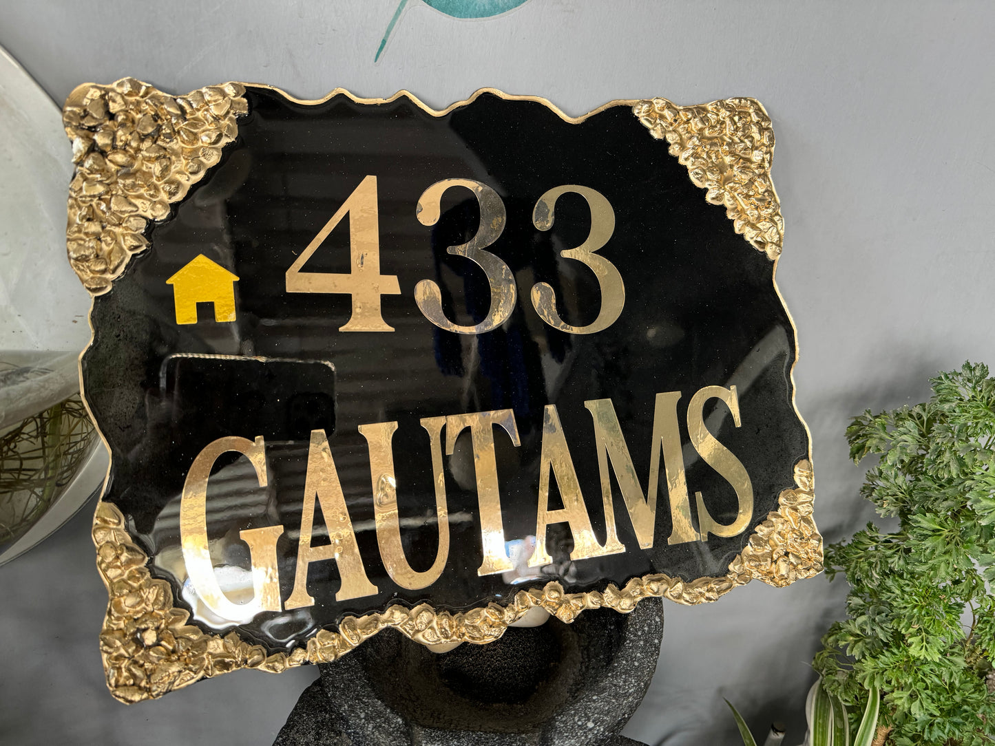 Customised Nameplate for Home